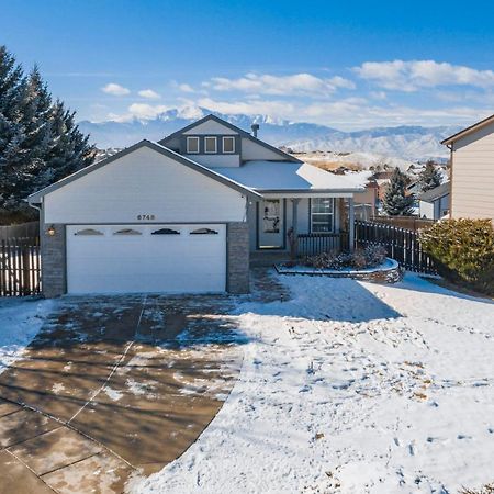 Cozy 4Br House With Peak Views In Colorado Springs Villa Luaran gambar