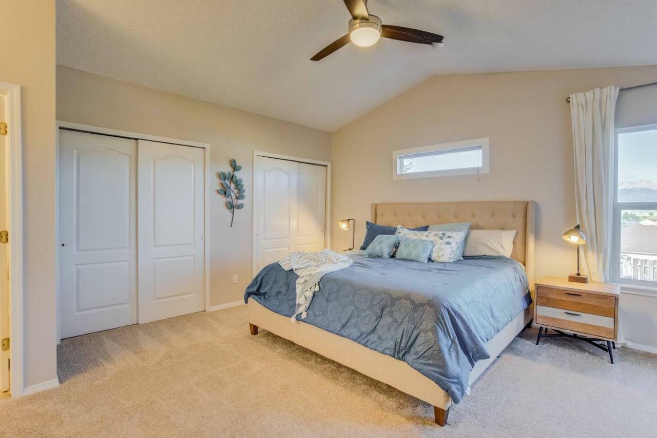 Cozy 4Br House With Peak Views In Colorado Springs Villa Luaran gambar