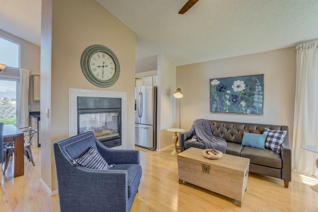 Cozy 4Br House With Peak Views In Colorado Springs Villa Luaran gambar